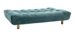 Habitat Kota 3 Seater Velvet Clic Clac Sofa Bed - Teal -Habitat 4588298 R Z005A