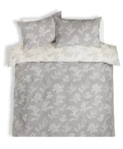 Habitat Floral Trail Grey Bedding Set - Single -Habitat 4636700 R Z002A