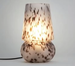 Habitat Rahnn Confetti Glass Table Lamp - Brown -Habitat 4637204 R Z002A
