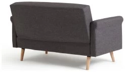Habitat Evie Fabric 2 Seater Sofa In A Box - Charcoal -Habitat 4642811 R Z003A