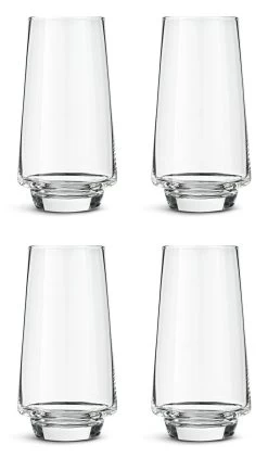 Habitat Sahara Set Of 4 Hi Ball Glasses