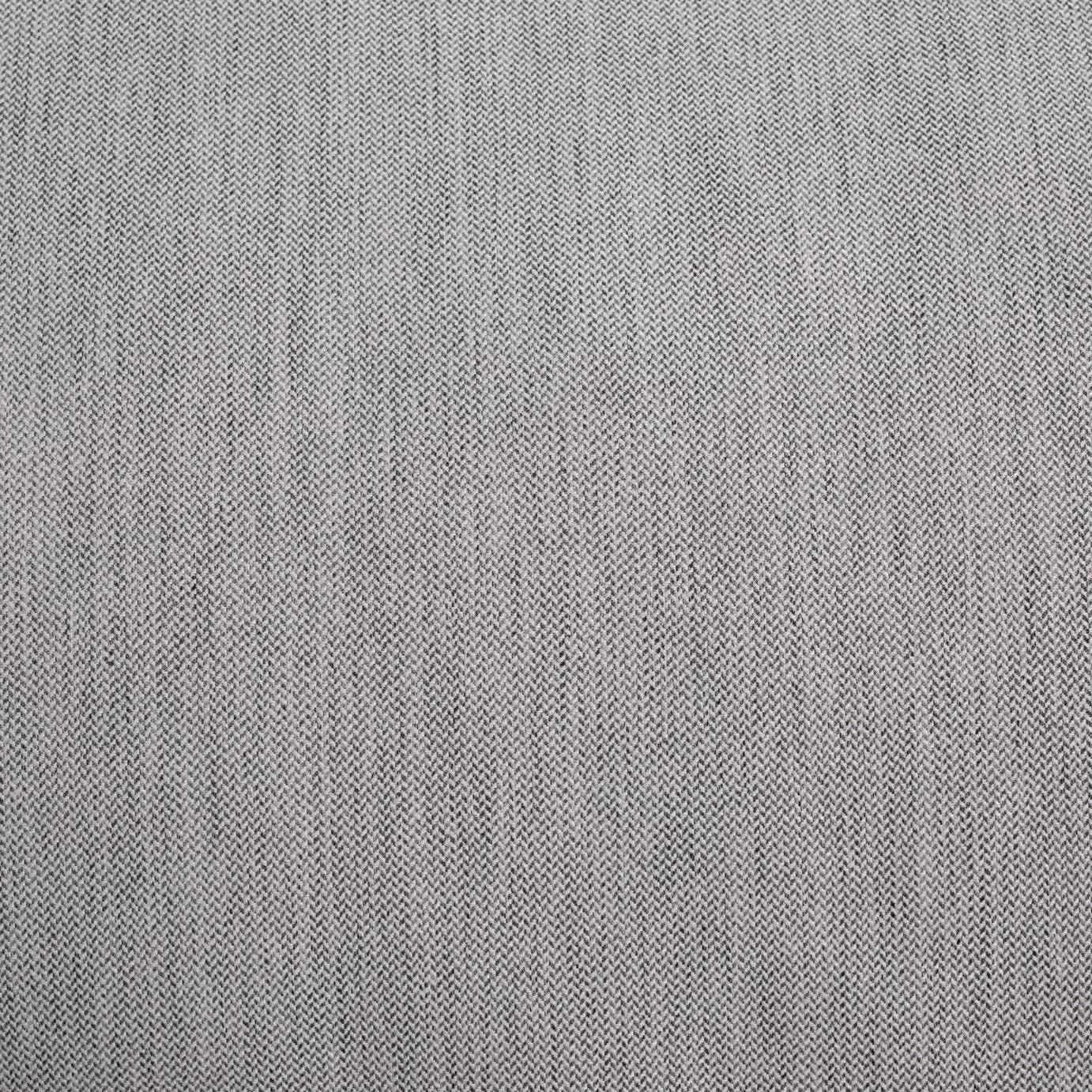 Habitat Salome Fabric Ottoman Footstool - Light Grey 5 Habitat Salome Fabric Ottoman Footstool - Light Grey - Image 3