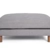 Habitat Salome Fabric Ottoman Footstool - Light Grey 2 Habitat Salome Fabric Ottoman Footstool - Light Grey -Habitat 4743693 R Z001A