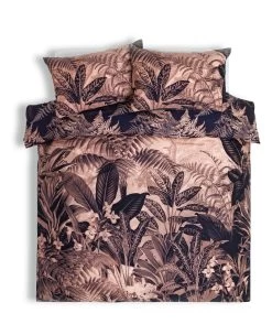 Habitat Cotton 200TC Botanical Blush Bedding Set - Double -Habitat 4747156 R Z002A