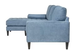 Habitat Hudson Fabric Corner Chaise Sofa - Linnet 14 Habitat Hudson Fabric Corner Chaise Sofa - Linnet -Habitat 4847575 R Z003A