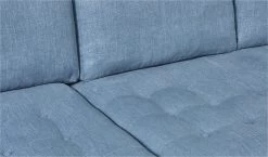 Habitat Hudson Fabric Corner Chaise Sofa - Linnet 16 Habitat Hudson Fabric Corner Chaise Sofa - Linnet -Habitat 4847575 R Z008A