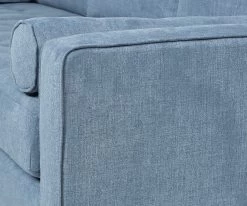 Habitat Hudson Fabric Corner Chaise Sofa - Linnet 17 Habitat Hudson Fabric Corner Chaise Sofa - Linnet -Habitat 4847575 R Z009A