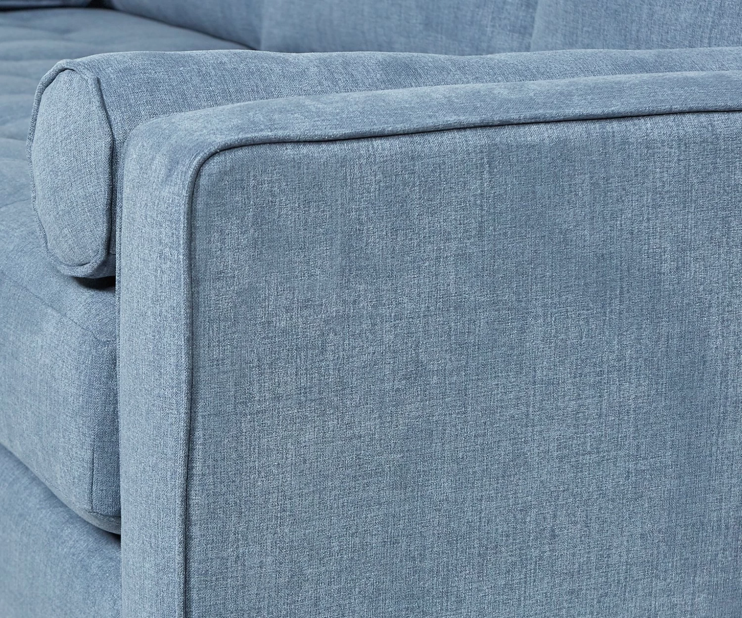 Habitat Hudson Fabric Corner Chaise Sofa - Linnet 10 Habitat Hudson Fabric Corner Chaise Sofa - Linnet - Image 8