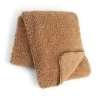 Habitat Snuggle Fleece Throw - Mocha - 125X150cm -Habitat 4882695 R Z001A