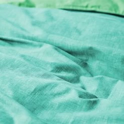 Habitat Emerald Cotton Textured Green Bedding Set - Single -Habitat 4887432 R Z005A