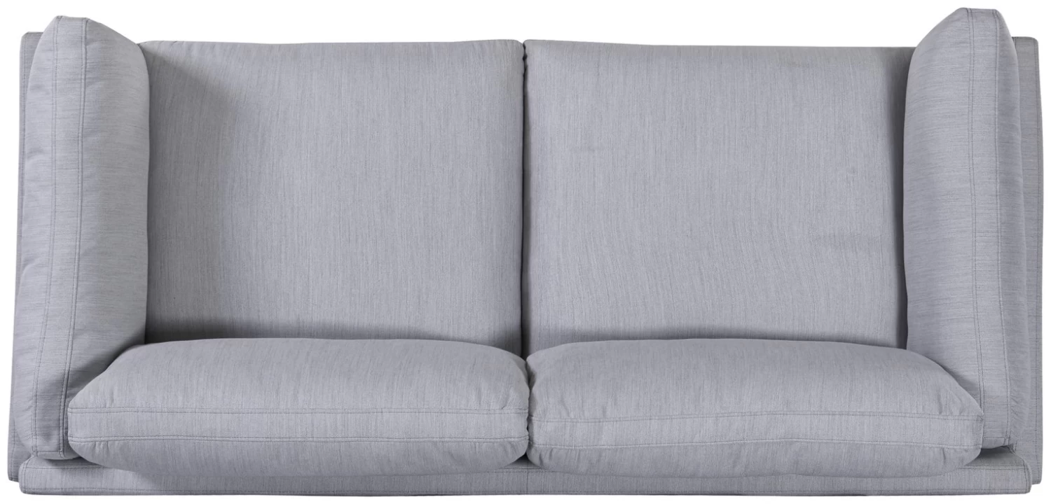 Habitat Habita Salome Fabric 3 Seater Sofa - Light Grey 9 Habitat Habita Salome Fabric 3 Seater Sofa - Light Grey - Image 7