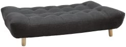 Habitat Kota 3 Seater Fabric Clic Clac Sofa Bed - Charcoal -Habitat 5017737 R Z003A