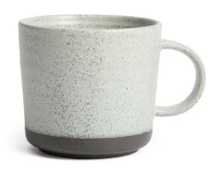 Habitat Textured Ripple Set Of 4 Mugs - Neutral -Habitat 5642171 R Z002A