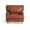 Habitat Livingston Leather Armchair - Tan 1 Habitat Livingston Leather Armchair - Tan -Habitat 5654248 R Z001A