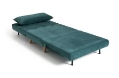 Habitat Roma Single Velvet Chairbed - Teal 14 Habitat Roma Single Velvet Chairbed - Teal -Habitat 5828108 R Z002A