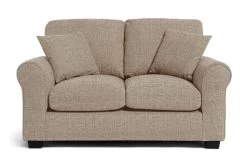 Habitat Lisbon Fabric 2 Seater Sofa - Stone