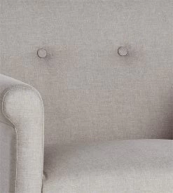 Habitat Evie Fabric Armchair In A Box - Natural -Habitat 6126311 R Z005A