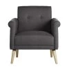 Habitat Evie Armchair In A Box - Charcoal 1 Habitat Evie Armchair In A Box - Charcoal -Habitat 6214560 R Z001A