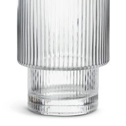 Habitat Ribbed Set Of 4 Hi Ball Glasses -Habitat 6222442 R Z004A