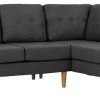 Habitat Joshua Fabric Corner Chaise Sofa - Charcoal 2 Habitat Joshua Fabric Corner Chaise Sofa - Charcoal -Habitat 6259082 R Z001A