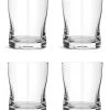 Habitat Clear Pinched Set Of 4 Tumbler Glasses 1 Habitat Clear Pinched Set Of 4 Tumbler Glasses -Habitat 6609106 R Z001A
