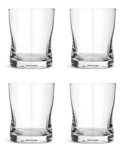 Habitat Clear Pinched Set Of 4 Tumbler Glasses