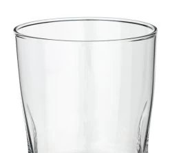 Habitat Clear Pinched Set Of 4 Tumbler Glasses -Habitat 6609106 R Z003A