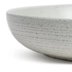 Habitat Textured Ripple 4 Piece Chalk Pasta Bowls - Natural -Habitat 6609302 R Z002A