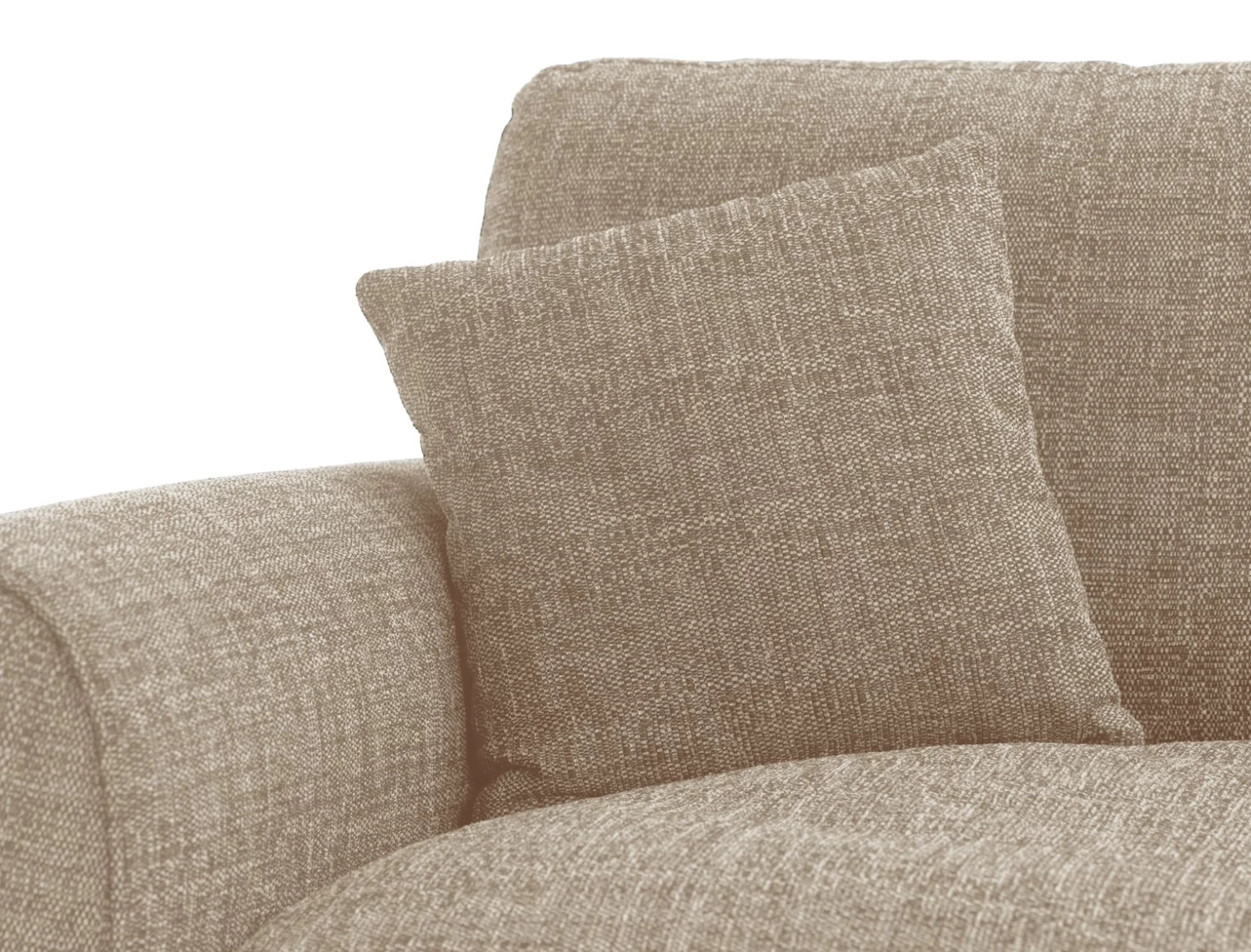 Habitat Lisbon Fabric 3 Seater Sofa - Beige 9 Habitat Lisbon Fabric 3 Seater Sofa - Beige - Image 7
