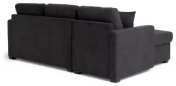Habitat Reagan Left Corner Chaise Sofa Bed - Charcoal 19 Habitat Reagan Left Corner Chaise Sofa Bed - Charcoal -Habitat 6980038 R Z005A