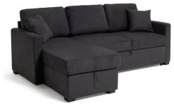 Habitat Reagan Left Corner Chaise Sofa Bed - Charcoal 22 Habitat Reagan Left Corner Chaise Sofa Bed - Charcoal -Habitat 6980038 R Z010A