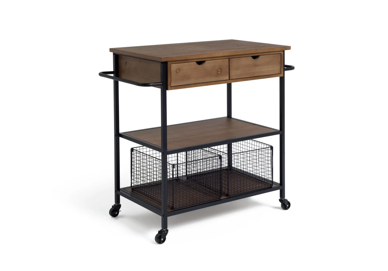 Habitat Metal And Wood Kitchen Trolley 3 Habitat Metal And Wood Kitchen Trolley