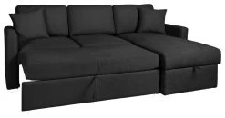 Habitat Reagan Right Corner Chaise Sofa Bed - Charcoal 19 Habitat Reagan Right Corner Chaise Sofa Bed - Charcoal -Habitat 7005307 R Z003A
