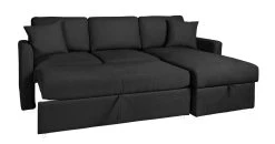 Habitat Reagan Right Corner Chaise Sofa Bed - Charcoal 22 Habitat Reagan Right Corner Chaise Sofa Bed - Charcoal -Habitat 7005307 R Z007A