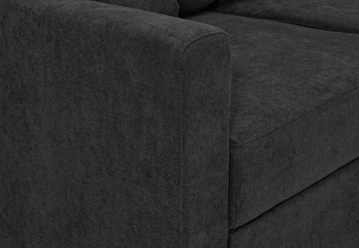 Habitat Reagan Right Corner Chaise Sofa Bed - Charcoal 12 Habitat Reagan Right Corner Chaise Sofa Bed - Charcoal - Image 10