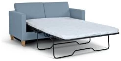Habitat Rosie 2 Seater Fabric Sofa Bed - Pale Blue -Habitat 7038886 R Z002A