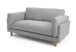 Habitat Habita Salome Fabric 2 Seater Sofa - Light Grey -Habitat 7040719 R Z002A