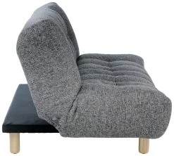 Habitat Kota Fabric Clic Clac Sofa Bed - Black And White 11 Habitat Kota Fabric Clic Clac Sofa Bed - Black And White -Habitat 7097377 R Z003A