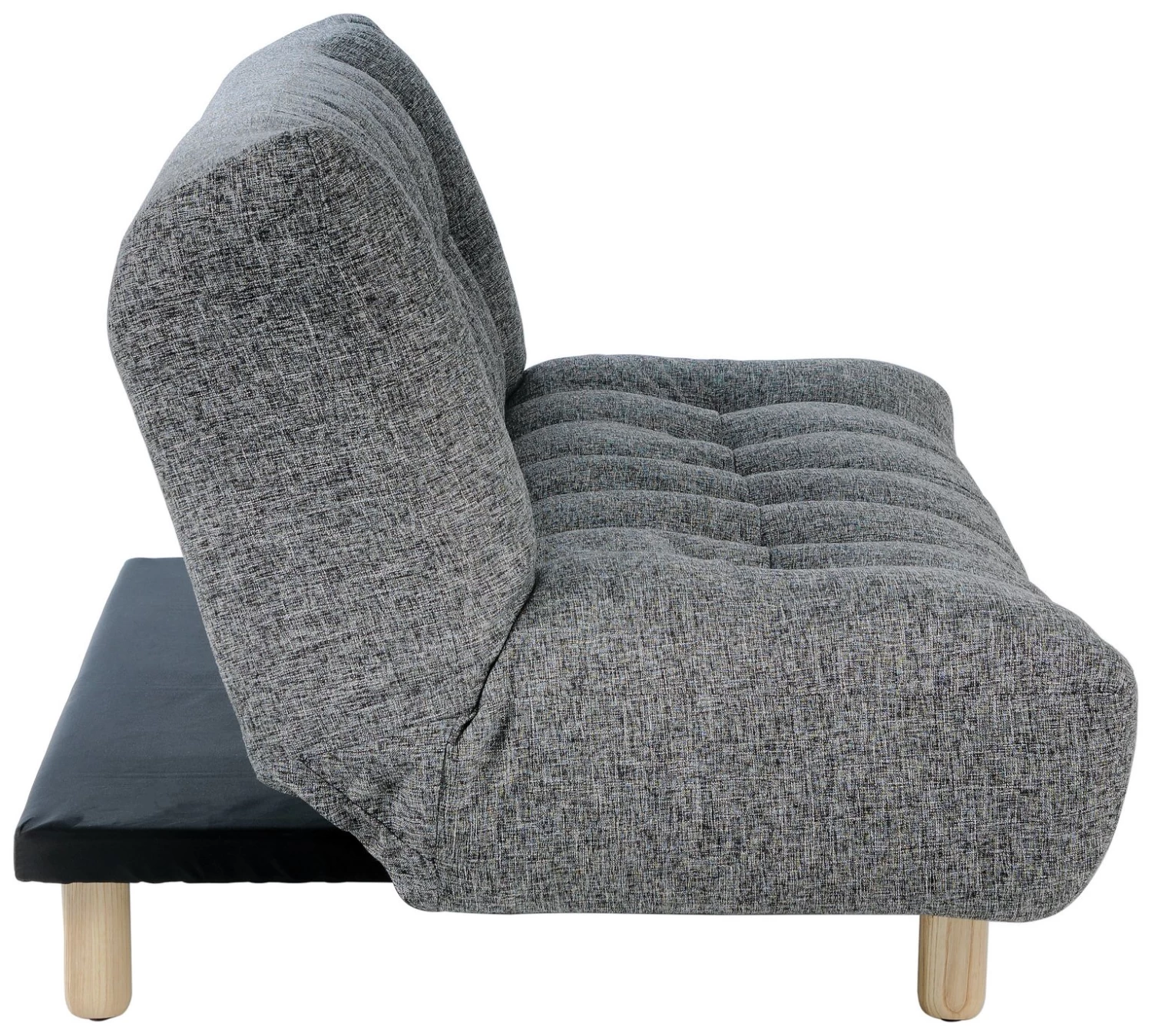 Habitat Kota Fabric Clic Clac Sofa Bed - Black And White 6 Habitat Kota Fabric Clic Clac Sofa Bed - Black And White - Image 4