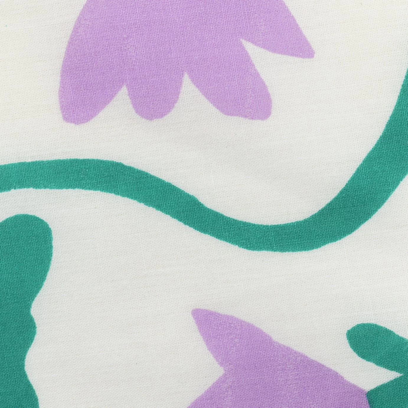 Habitat 180TC Floral Green & Pink Bedding Set - Single 4 Habitat 180TC Floral Green & Pink Bedding Set - Single - Image 2