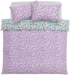 Habitat 180TC Floral Green & Pink Bedding Set - Single 14 Habitat 180TC Floral Green & Pink Bedding Set - Single -Habitat 7161038 R Z004A