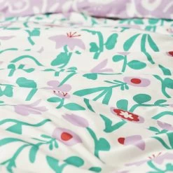Habitat 180TC Floral Green & Pink Bedding Set - Single 16 Habitat 180TC Floral Green & Pink Bedding Set - Single -Habitat 7161038 R Z006A