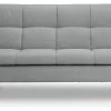 Habitat Nolan Fabric Clic Clac Sofa Bed - Light Grey -Habitat 7233227 R Z001A