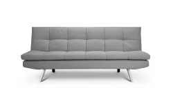 Habitat Nolan Fabric Clic Clac Sofa Bed - Light Grey -Habitat 7233227 R Z005A