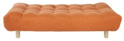Habitat Kota 3 Seater Fabric Clic Clac Sofa Bed - Orange -Habitat 7234192 R Z005A
