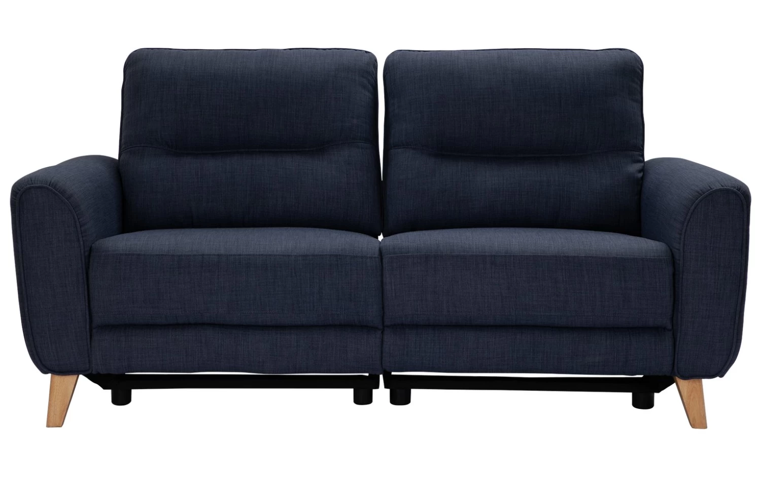 Habitat Tommy Fabric 3 Seater Power Recliner Sofa -Navy Blue 6 Habitat Tommy Fabric 3 Seater Power Recliner Sofa -Navy Blue - Image 4