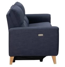 Habitat Tommy Fabric 3 Seater Power Recliner Sofa -Navy Blue 14 Habitat Tommy Fabric 3 Seater Power Recliner Sofa -Navy Blue -Habitat 7627565 R Z003A