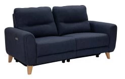 Habitat Tommy Fabric 3 Seater Power Recliner Sofa -Navy Blue 16 Habitat Tommy Fabric 3 Seater Power Recliner Sofa -Navy Blue -Habitat 7627565 R Z005A