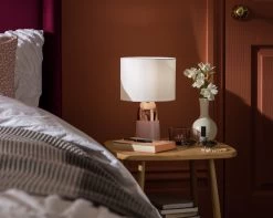 Habitat Duno Touch Table Lamp - Copper & Pink -Habitat 7644191 R Z002C