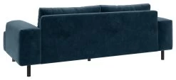 Habitat Julien Velvet 3 Seater Sofa - Navy Blue 12 Habitat Julien Velvet 3 Seater Sofa - Navy Blue -Habitat 7836033 R Z004A